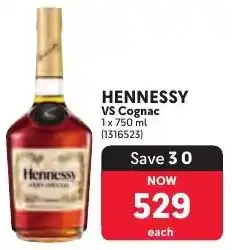 Makro HENNESSY VS Cognac offer