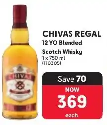 Makro CHIVAS REGAL 12 YO Blended Scotch Whisky offer