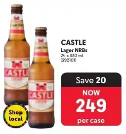 Makro CASTLE Lager NRBs offer