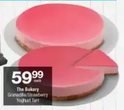 Checkers The Bakery Granadilla/ Strawberry Yoghurt Tart offer