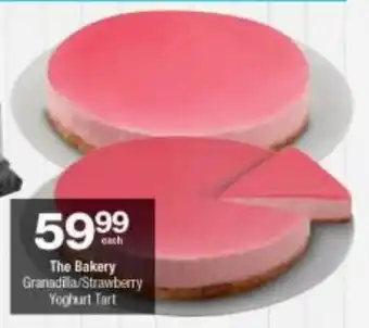 Checkers The Bakery Granadilla/ Strawberry Yoghurt Tart offer