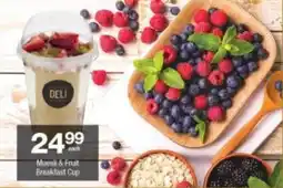Checkers Muesli & Fruit Breakfast Cup offer