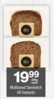 Checkers Multiseed Sandwich All Variants offer