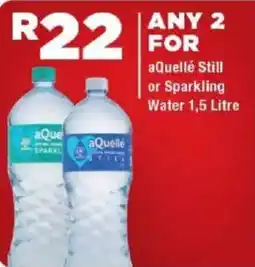 OK Express aQuellé Still or Sparkling Water offer