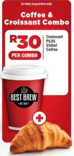 OK Express Coffee & Croissant Combo offer