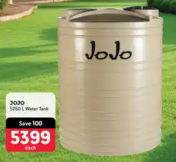 Makro JOJO Water Tank offer