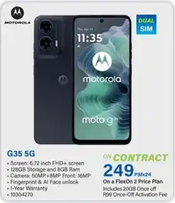 Incredible Connection Motorola G35 5G offer