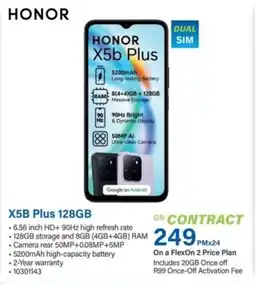 Incredible Connection Honor X5B Plus 128GB offer