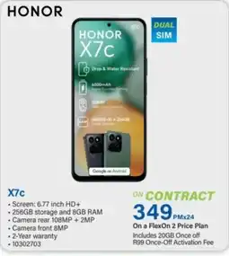 Incredible Connection Honor X7c offer