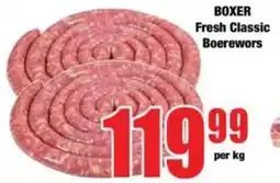 Boxer BOXER Fresh Classic Boerewors offer