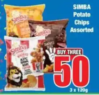 Boxer SIMBA Potato Chips Assorted offer