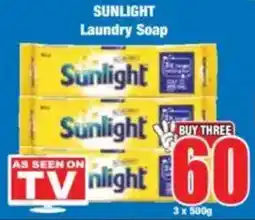 Boxer SUNLIGHT Laundry Soap offer