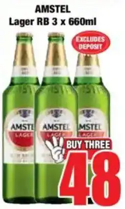 Boxer AMSTEL Lager RB offer