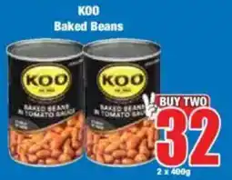Boxer KOO Baked Beans offer