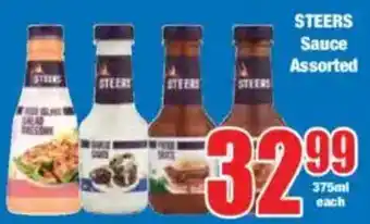Boxer STEERS Sauce Assorted offer