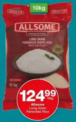 Checkers Allsome Long Grain Parboiled Rice offer
