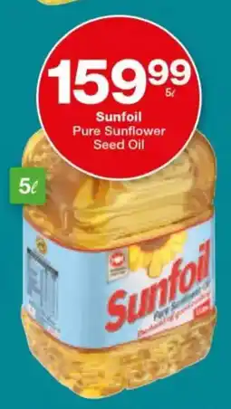 Checkers Sunfoil Pure Sunflower Seed Oil offer