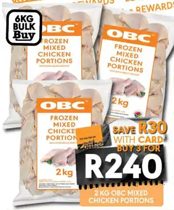 OBC Meat & Chicken Obc mixed chicken portions offer