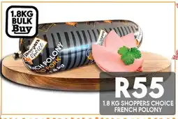 OBC Meat & Chicken Shoppers choice french polony offer