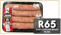 OBC Meat & Chicken Laduma braai wors offer