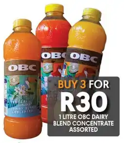OBC Meat & Chicken Obc dairy blend concentrate assorted offer