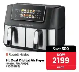Makro Russell Hobbs Dual Digital Air Fryer offer