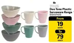 Makro Duo Tone Plastic Serveware Range offer