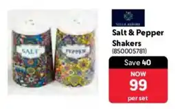 Makro Salt & Pepper Shakers offer