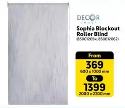 Makro Decor Depot Sophia Blockout Roller Blind offer