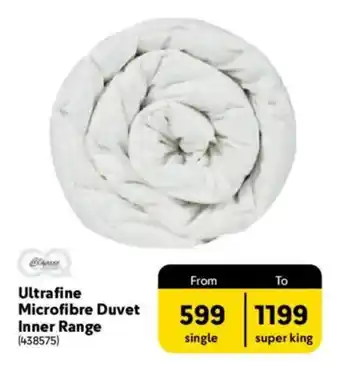 Makro Ultrafine Microfibre Duvet Inner Range offer