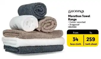 Makro GLODINA Marathon Towel Range offer
