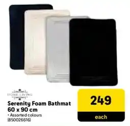 Makro HOME LIVING Serenity Foam Bathmat offer