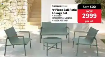 Makro Terrace Leisure Bali Patio Lounge Set offer