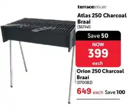 Makro Terrace Leisure Atlas 250 Charcoal Braai offer