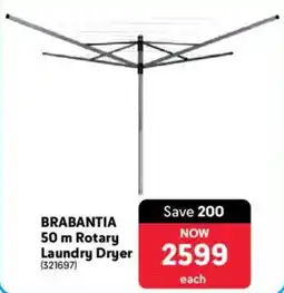 Makro BRABANTIA Rotary Laundry Dryer offer