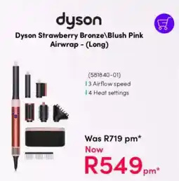 Teljoy Dyson Strawberry Bronze/ Blush Pink Airwrap offer