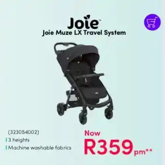 Teljoy Joie Muze LX Travel System offer