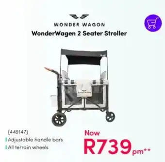 Teljoy WonderWagen 2 Seater Stroller offer