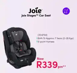 Teljoy Joie Stages Car Seat offer