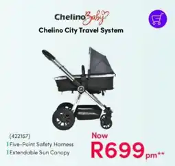 Teljoy Chelino City Travel System offer