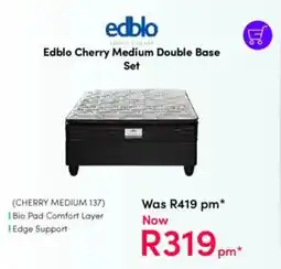Teljoy Edblo Cherry Medium Double Base Set offer