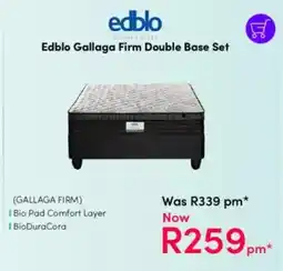 Teljoy Edblo Gallaga Firm Double Base Set offer