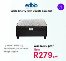 Teljoy Edblo Cherry Firm Double Base Set offer