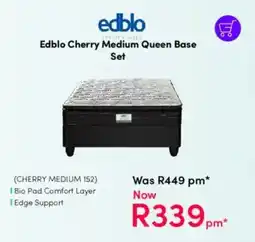 Teljoy Edblo Cherry Medium Queen Base Set offer