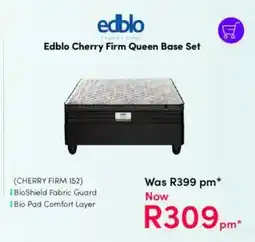 Teljoy Edblo Cherry Firm Queen Base Set offer