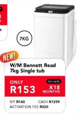 Astra Furnishers W/M Bennett Read Single tub offer