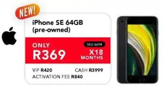 Astra Furnishers iPhone SE 64GB Pre-owned offer