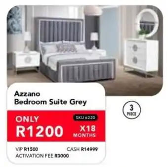 Astra Furnishers Azzano Bedroom Suite Grey offer