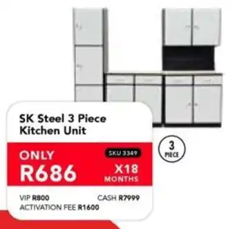 Astra Furnishers SK Steel Kitchen Unit offer