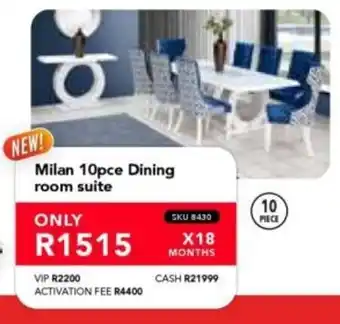 Astra Furnishers Milan Dining room suite offer